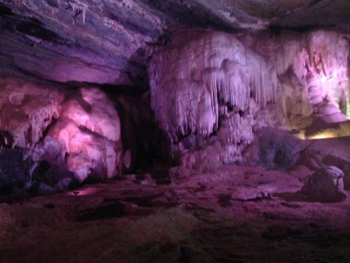interior da gruta de Maquiné 